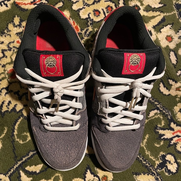 Nike Dunk Low Premium SB Beijing Gold Grey - Picture 4 of 9